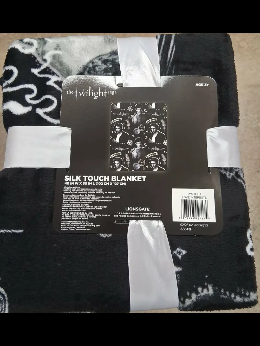 New Twilight Movie Blanket